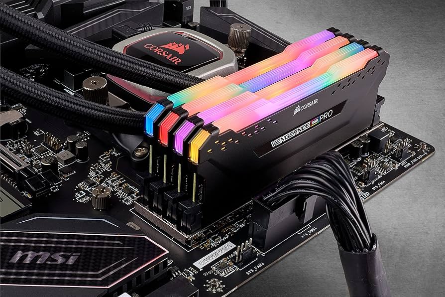 CORSAIR Vengeance RGB Pro 64GB (4 x 16GB) RAM